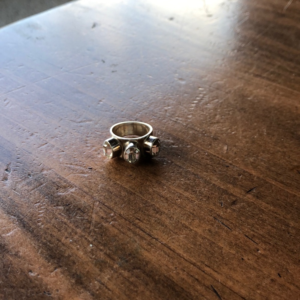 Versani Sterling Silver Gemstone Ring - image 2